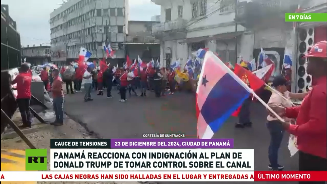 Panamá reacciona con indignación al plan de Donald Trump de tomar control sobre el canal