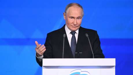 Putin: "El chantaje a Rusia no dará resultados"