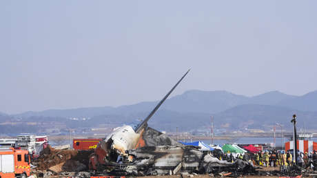 EN VIVO desde el aeropuerto de Muan, donde se estrelló un avión de pasajeros
