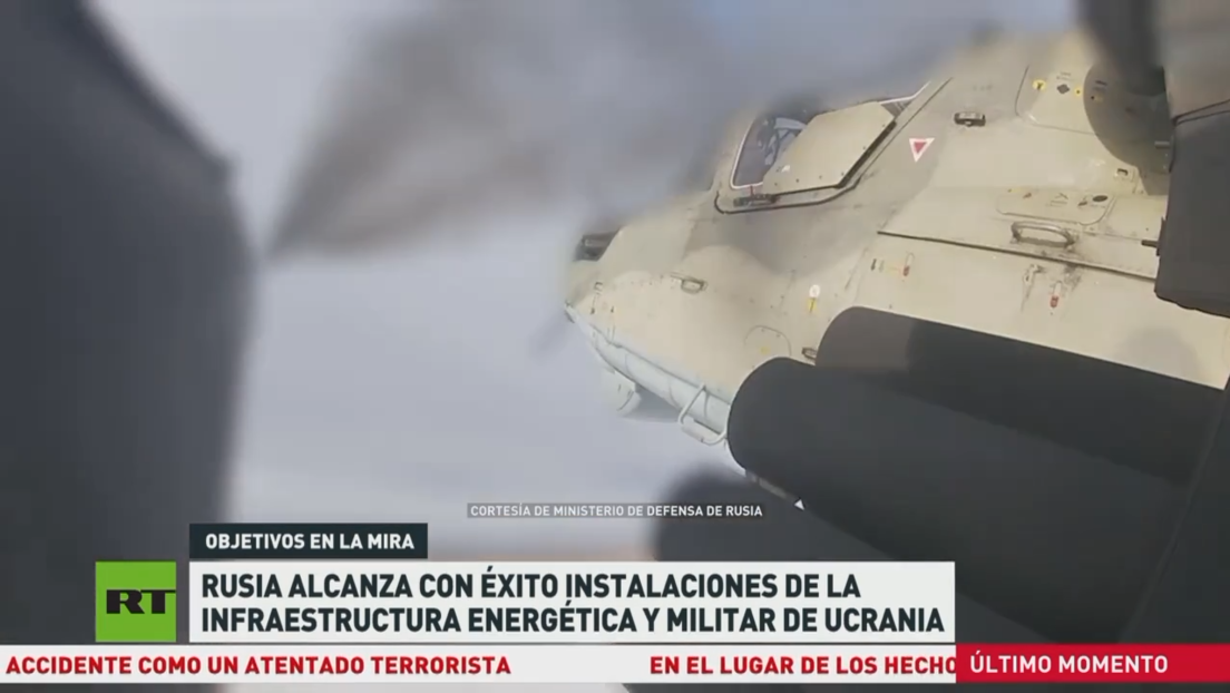 Rusia alcanza con éxito instalaciones de infraestructura energética y militar de Ucrania