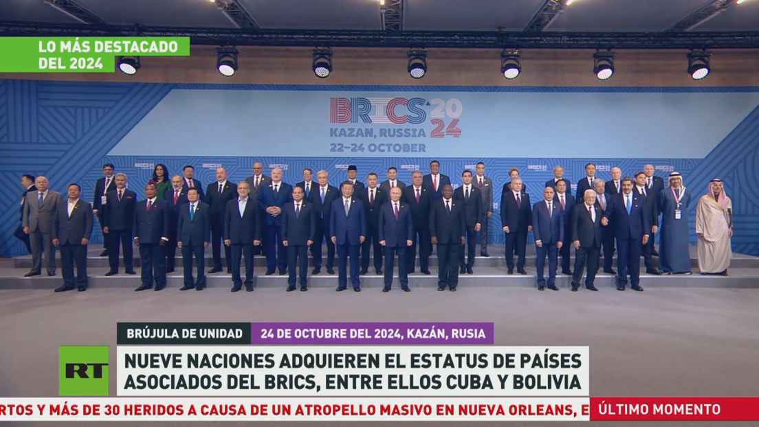 Nueve naciones adquieren el estatus de países asociados del BRICS, entre ellos Cuba y Bolivia