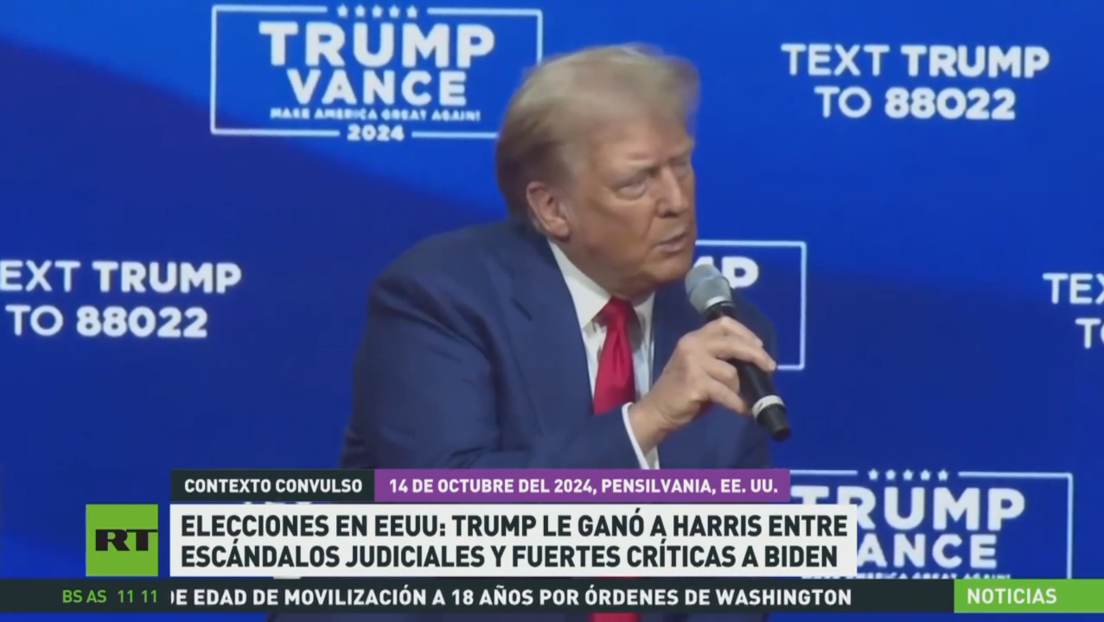 Elecciones en EE.UU.: Trump le ganó a Harris entre escándalos judiciales y fuertes críticas a Biden