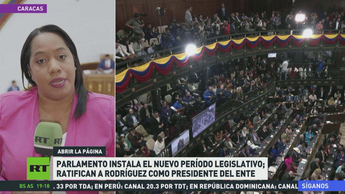 Asamblea Nacional de Venezuela da inicio al nuevo período legislativo