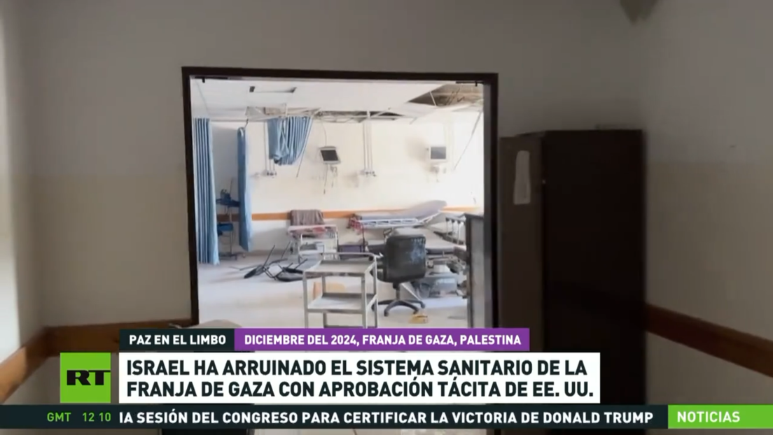 Israel ha arruinado el sistema sanitario de la Franja de Gaza