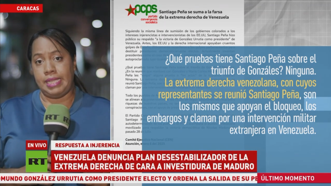 Venezuela rompe lazos diplomáticos con Paraguay por expresar su apoyo al opositor Edmundo González