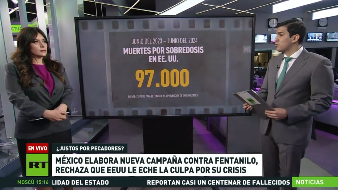 México elabora nueva campaña contra el fentanilo y rechaza que EE.UU. le eche la culpa por su crisis