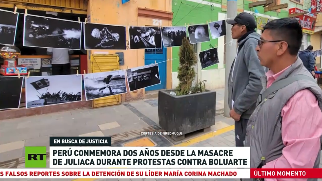 Perú conmemora 2 años de la masacre de Juliaca, ocurrida durante las protestas contra Boluarte