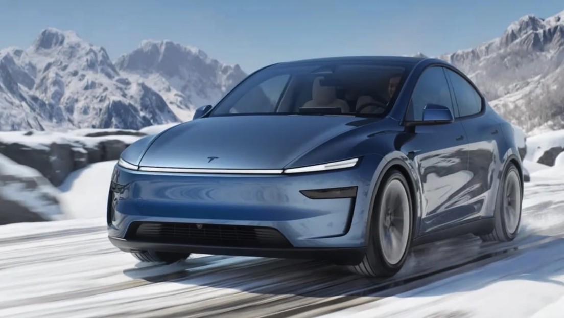 FOTOS: Tesla presenta el modelo actualizado de su coche eléctrico Model Y Juniper