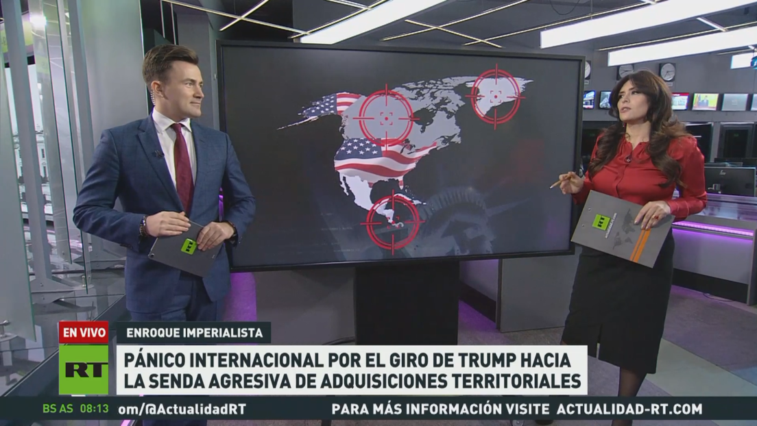 Pánico internacional por el giro de Trump hacia la senda agresiva de adquisiciones territoriales