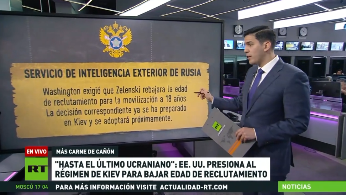 EE.UU. presiona a Ucrania para bajar la edad de reclutamiento y este es el efecto