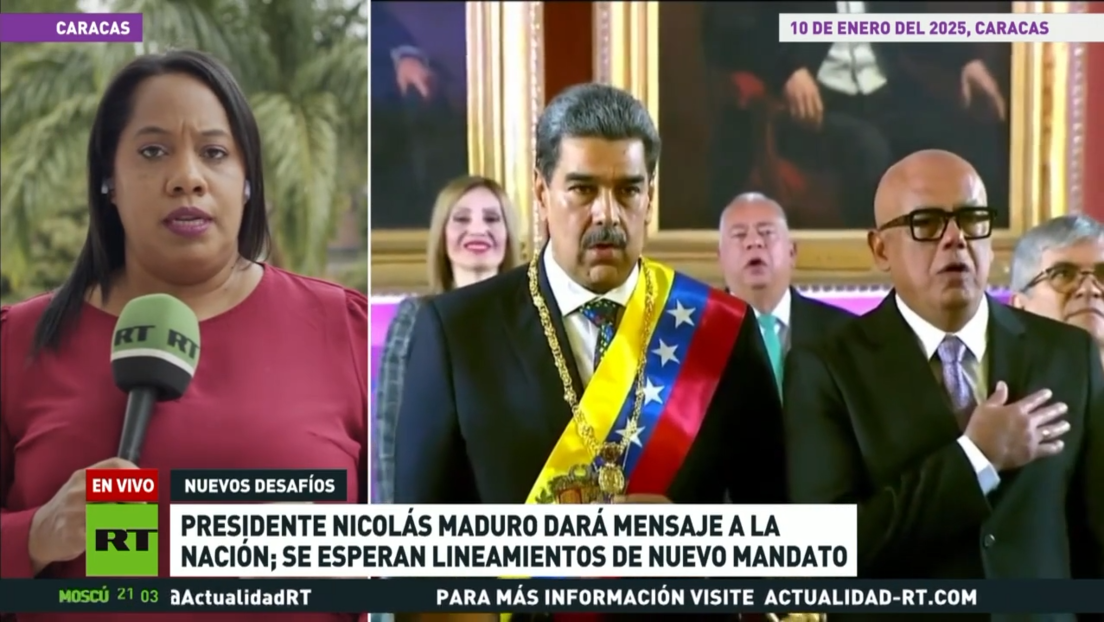 Presidente Nicolás Maduro dará un mensaje a la nación venezolana