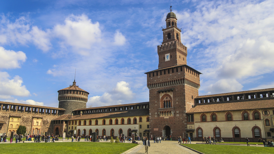 Descubren pasadizos secretos bajo un castillo dibujado por Leonardo da Vinci