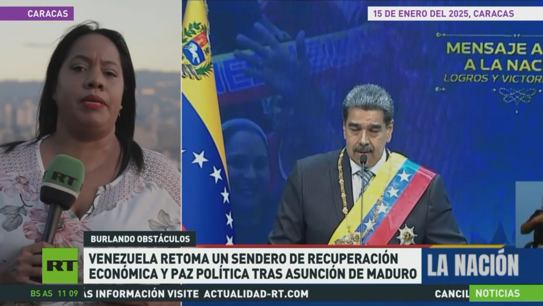 Venezuela retoma un sendero de recuperación económica y paz política tras la asunción de Maduro