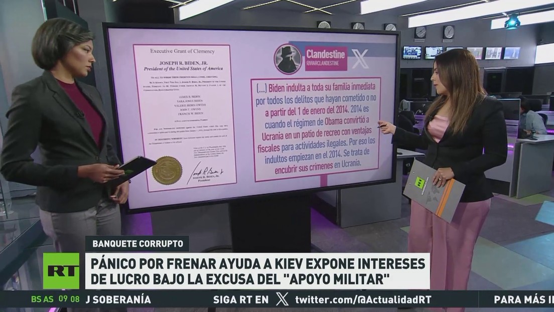 Pánico por frenar ayuda a Kiev expone intereses de lucro bajo la excusa del "apoyo militar"