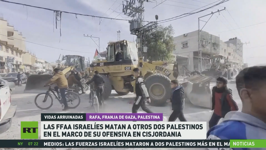 Las FF.AA. israelíes matan a otros dos palestinos en el marco de su ofensiva en Cisjordania