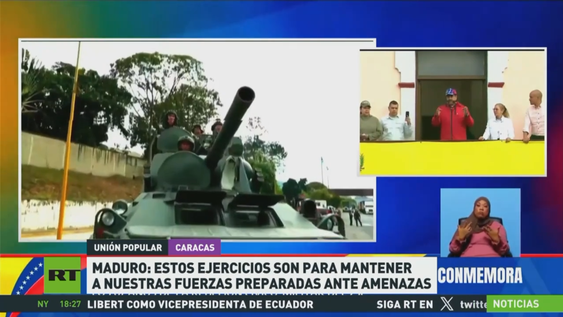 Concluyen en Venezuela ejercicios militares para mantener a las FF.AA. listas ante amenazas