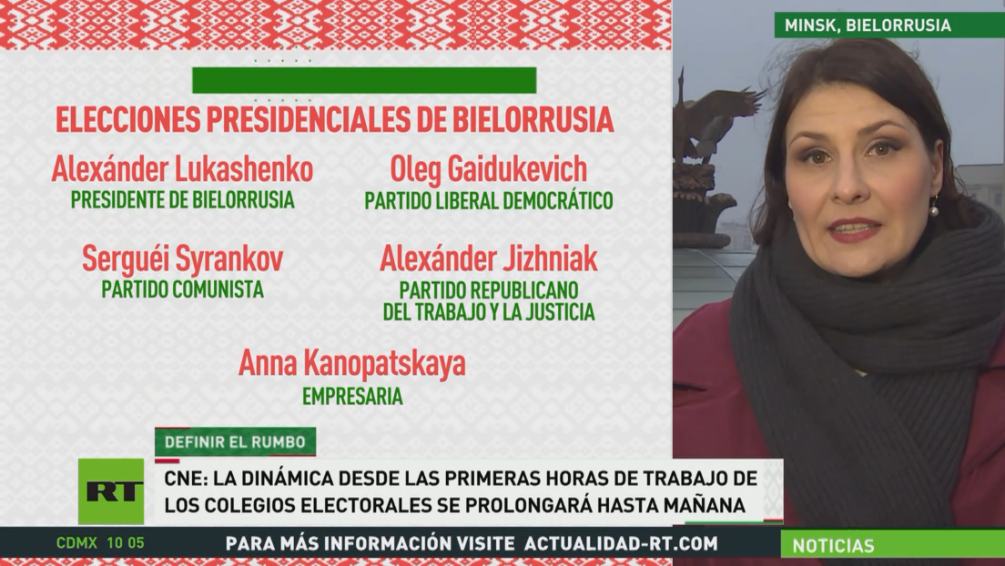 Tranquilidad electoral: Bielorrusia se prepara para la jornada presencial de las presidenciales este domingo