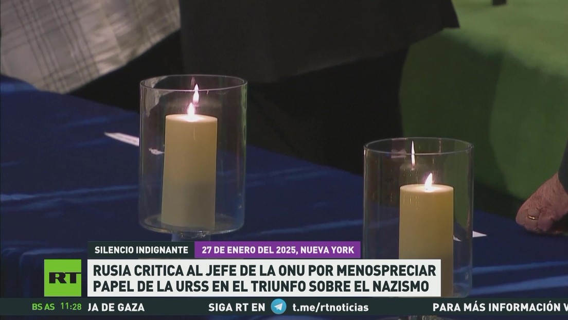 Rusia critica al jefe de la ONU por menospreciar el papel de la URSS en el triunfo sobre el nazismo