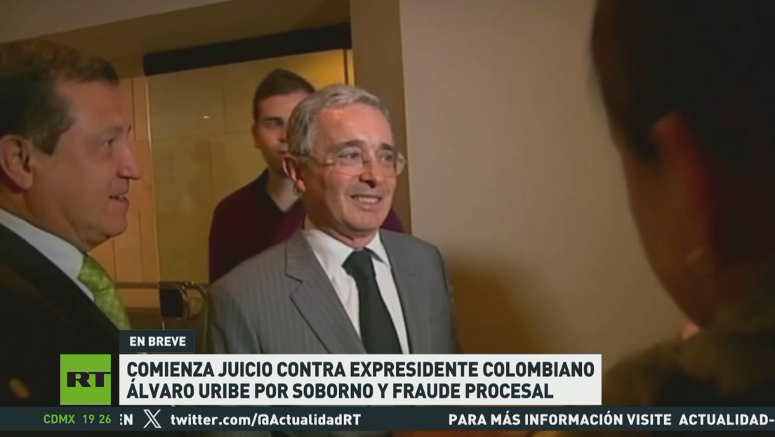 Comienza juicio contra expresidente colombiano Álvaro Uribe por soborno y fraude procesal