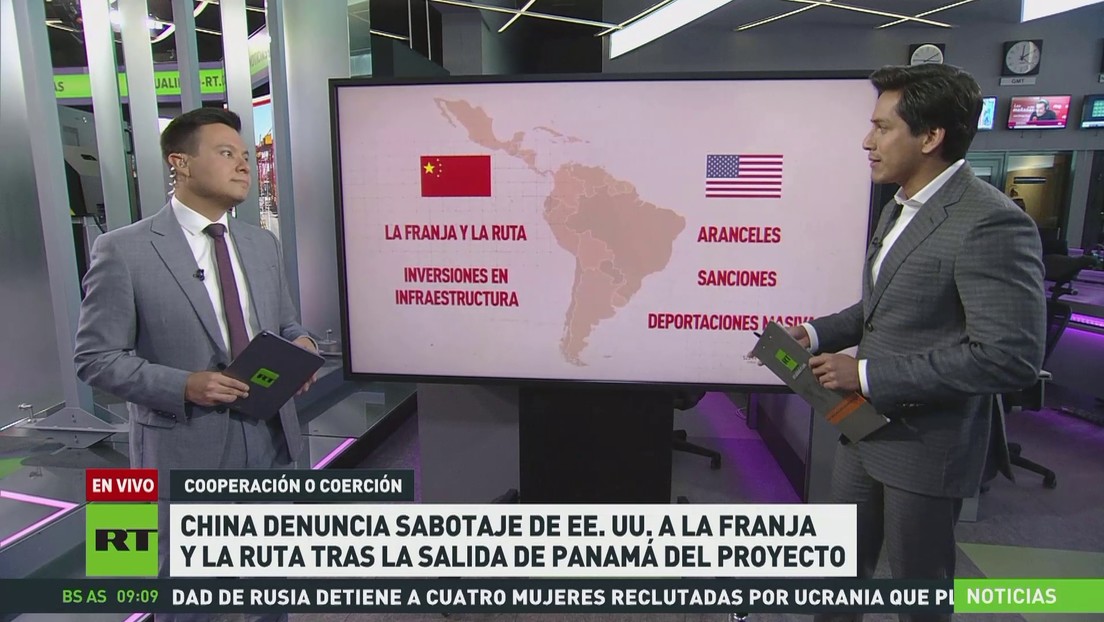 China denuncia sabotaje de EE.UU. a la iniciativa de la Franja y la Ruta tras la salida de Panamá del proyecto