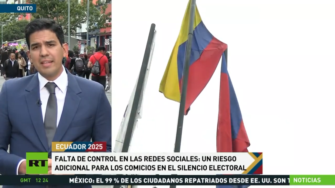 Falta de control en las redes sociales: un riesgo adicional para los comicios ecuatorianos en el silencio electoral