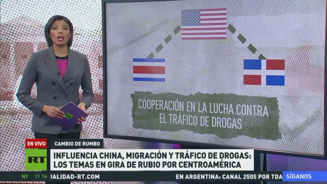 Influencia china, migración, tráfico de drogas: los temas en la gira de Rubio por Centroamérica