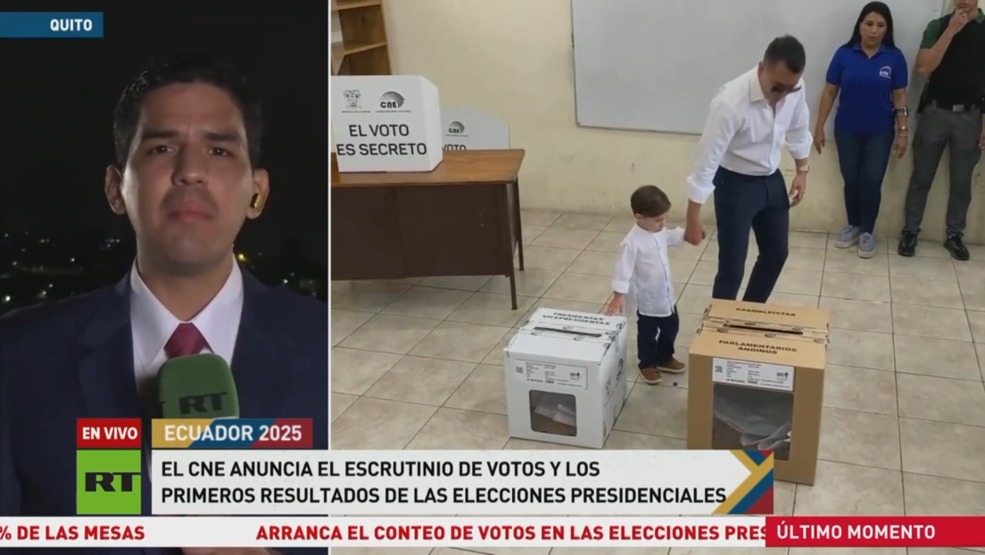 Resultados preliminares en Ecuador: Noboa lidera pero no evita el balotaje