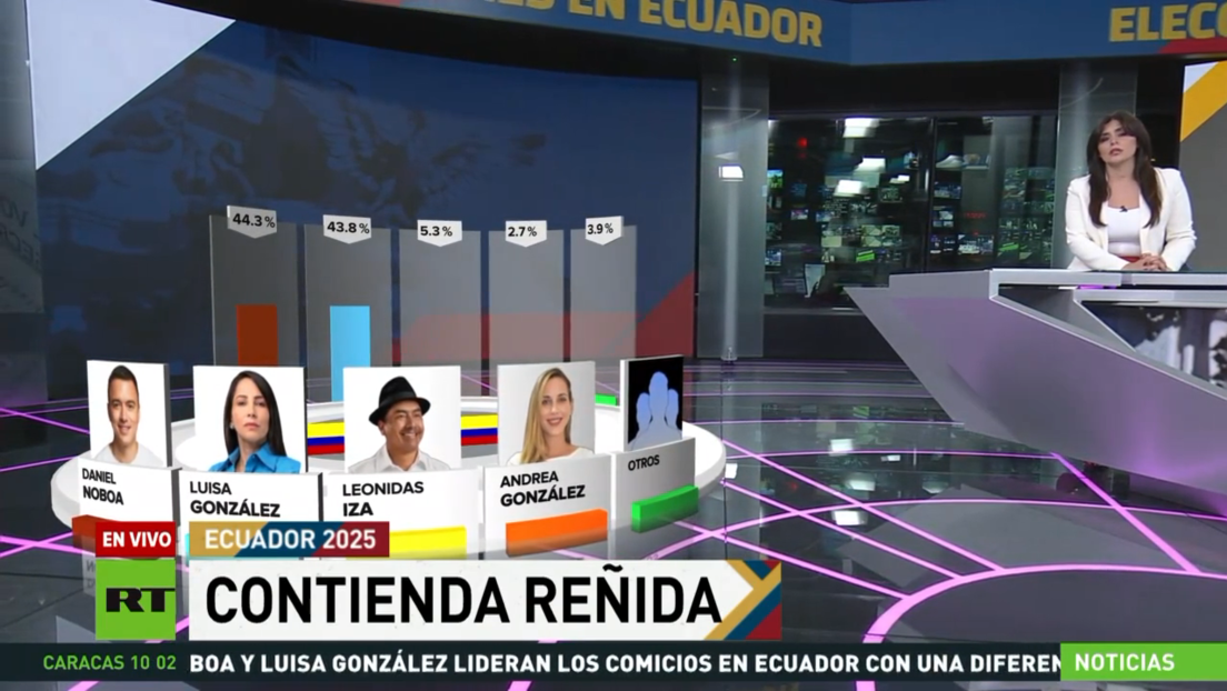 El empate técnico en las presidenciales de Ecuador abre el camino para una segunda vuelta en abril