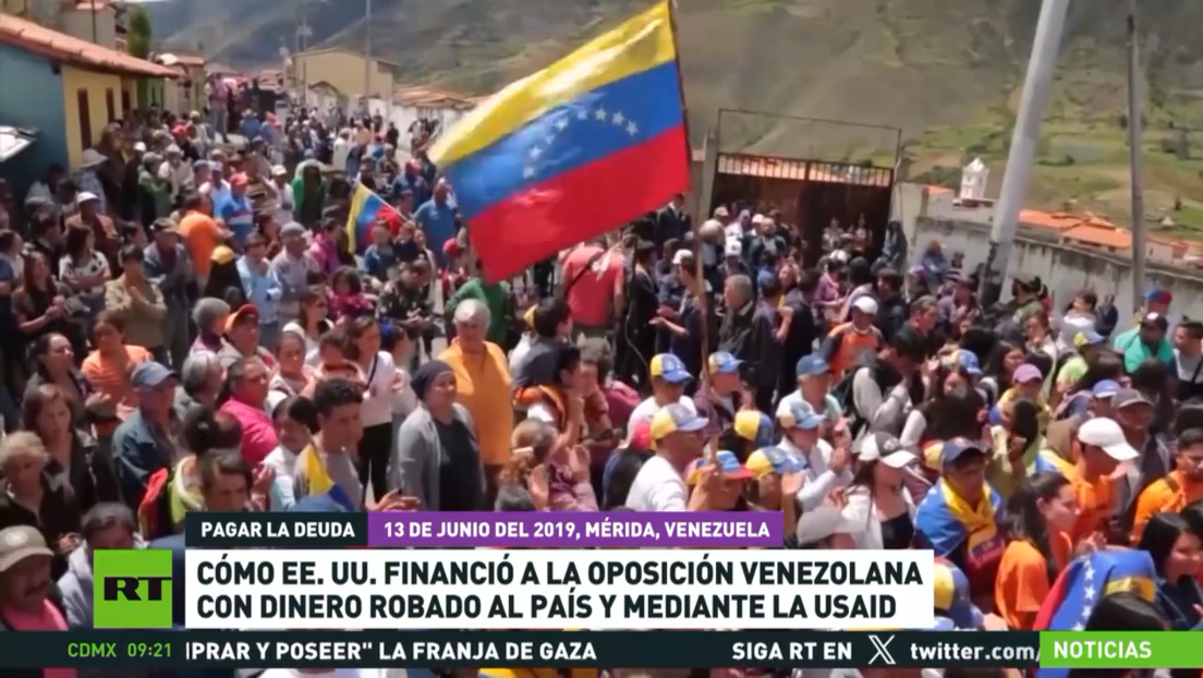 ¿Cómo EE.UU. financió a la oposición venezolana con dinero robado y mediante la USAID?