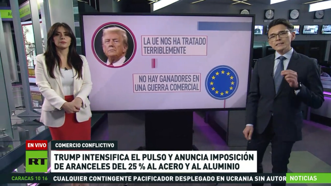 Trump intensifica el pulso y anuncia la imposición de aranceles del 25 % a acero y aluminio