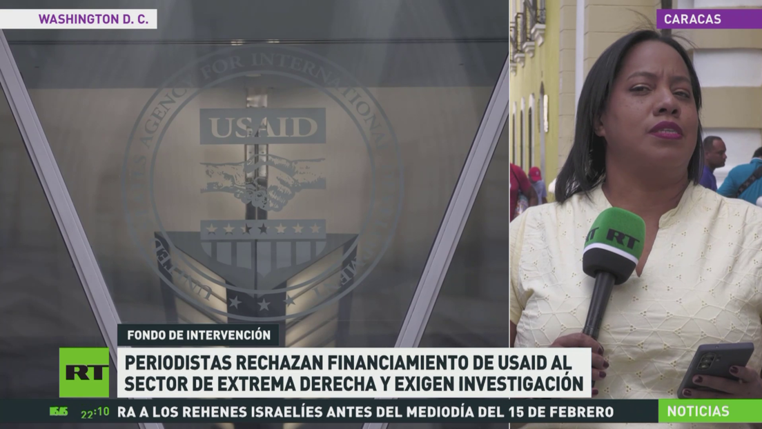 Periodistas rechazan financiamiento de USAID a extrema derecha en Venezuela y exigen investigación