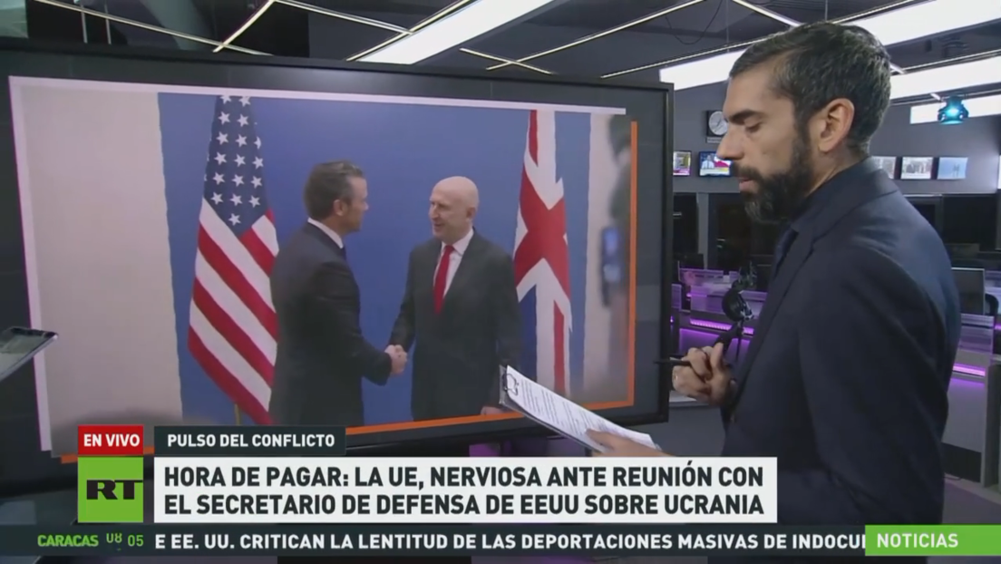 Hora de pagar: La UE, nerviosa ante reunión con el secretario de Defensa de EE.UU. sobre Ucrania