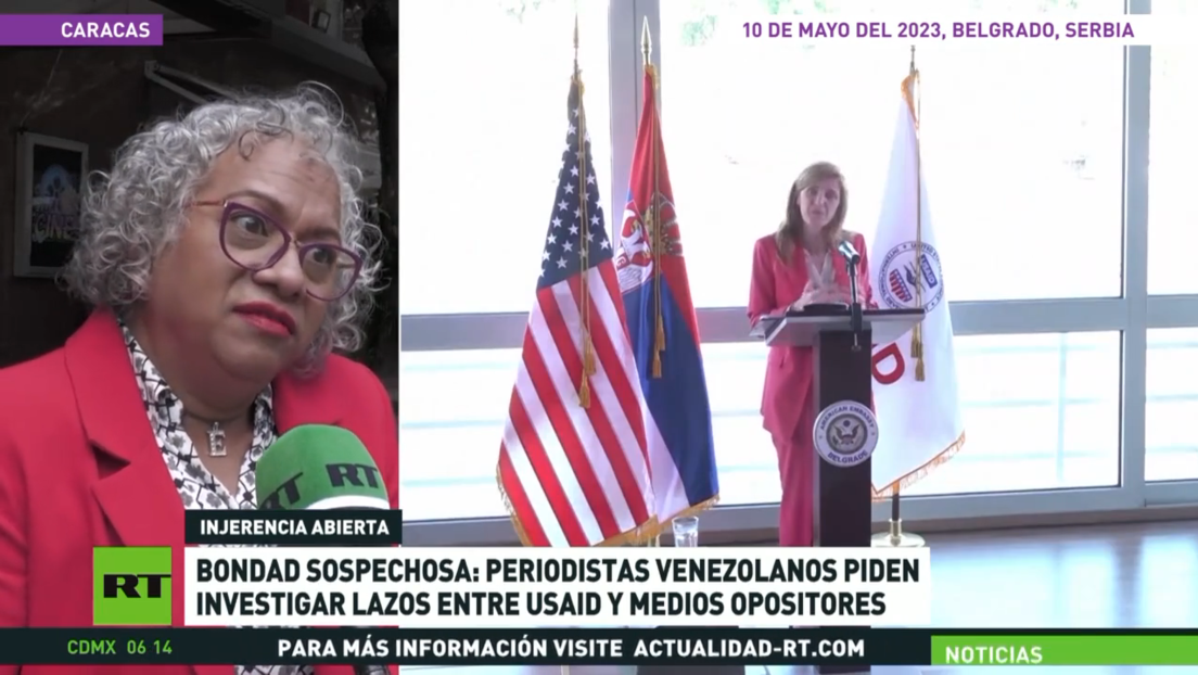 Bondad sospechosa: en Venezuela piden investigar lazos entre la USAID y medios opositores