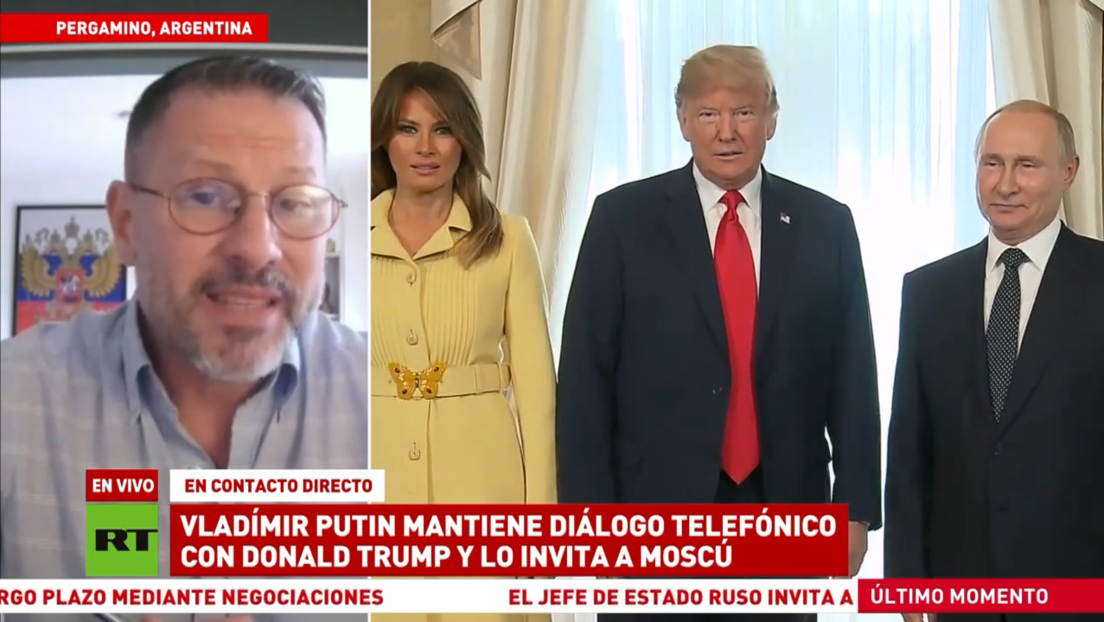 Analista: "Trump parece tener la buena voluntad de solucionar el conflicto en Ucrania"