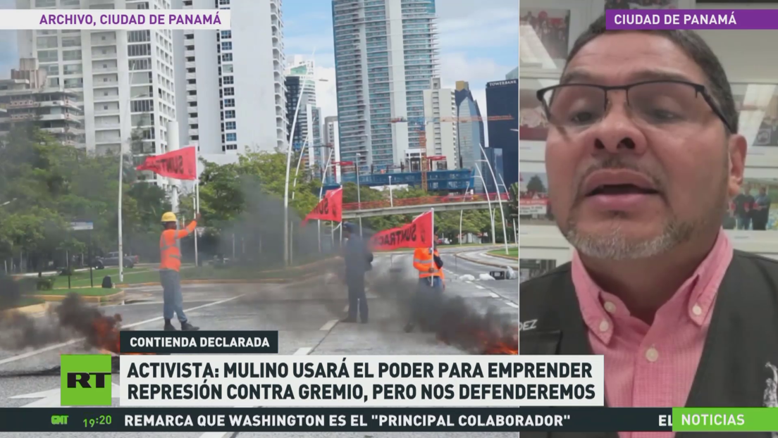 Activista: Mulino usará el poder para reprimir en Panamá, pero nos defenderemos