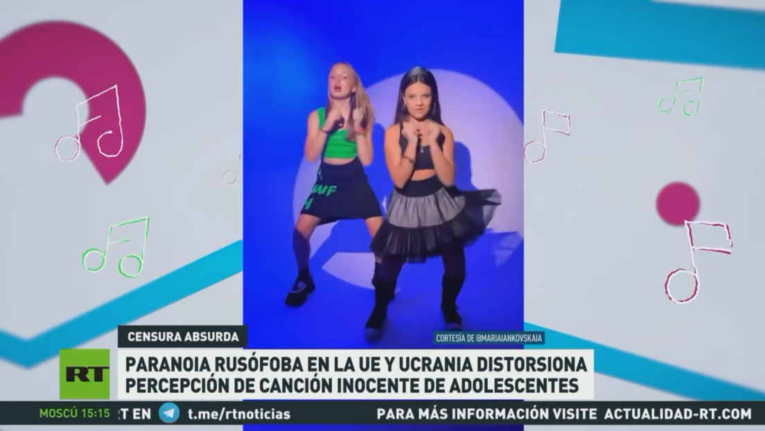 Paranoia rusófoba en la UE y Ucrania distorsiona la percepción de canción inocente de adolescentes