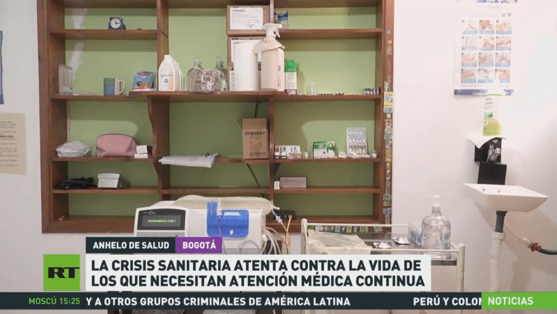 La crisis sanitaria en Colombia atenta contra la vida de los que necesitan atención médica continua