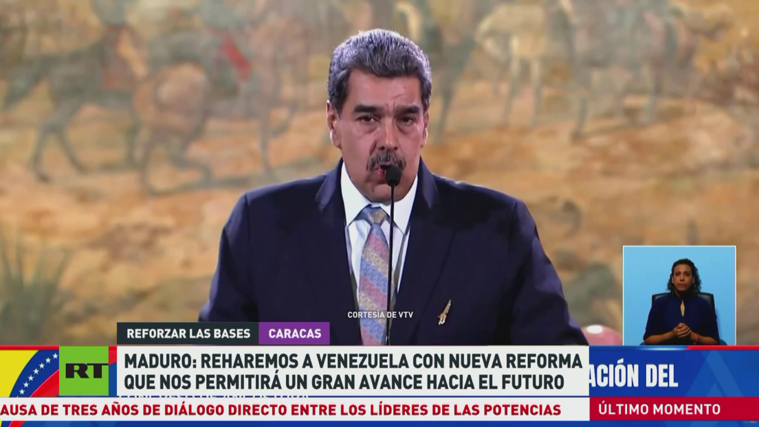 Maduro: Reharemos a Venezuela con reforma que nos permitirá un gran avance hacia el futuro