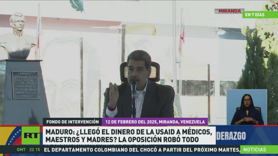 Maduro sobre USAID: "Se robaron todo, ser oposición en Venezuela se convirtió en un negocio lucrativo"