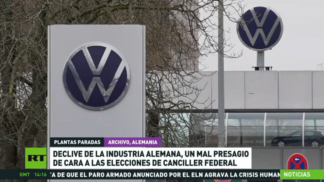 Declive de la industria alemana, un mal presagio de cara a las elecciones a la cancillería federal