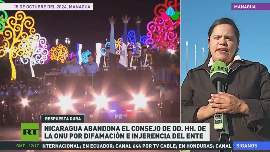 Nicaragua abandona el Consejo de DD.HH. de la ONU por difamación e injerencia