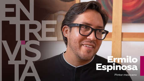 ¿Quién es el autor del retrato oficial de Andrés Manuel López Obrador en el Palacio Nacional de México?