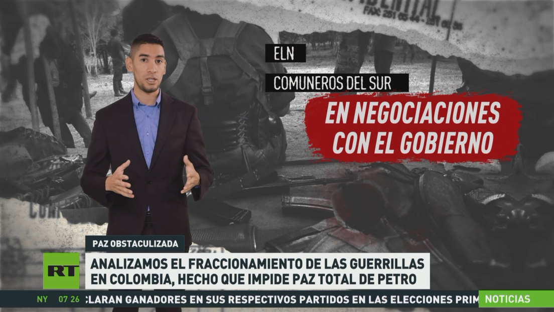 Analizamos el fraccionamiento de las guerrillas en Colombia, hecho que impide paz total de Petro