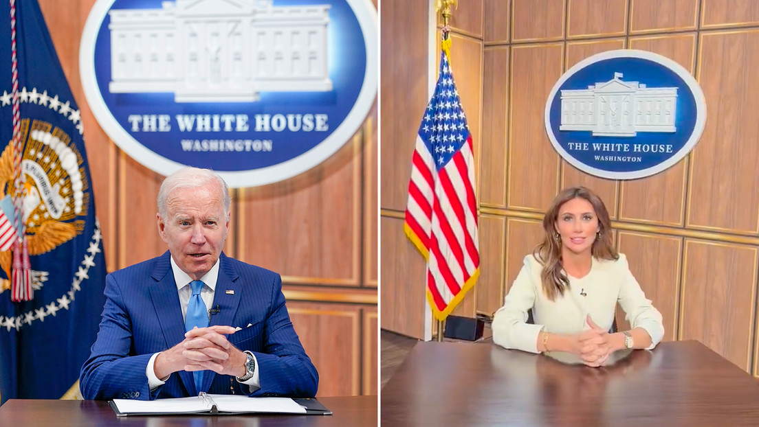 VIDEO: Así luce el "falso Despacho Oval" que usaba Biden