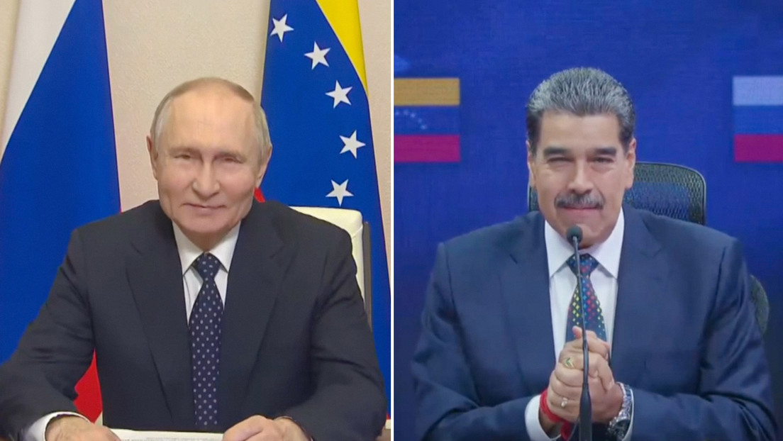 "Nos unimos contra el neonazismo": Putin habla con Maduro por videoconferencia