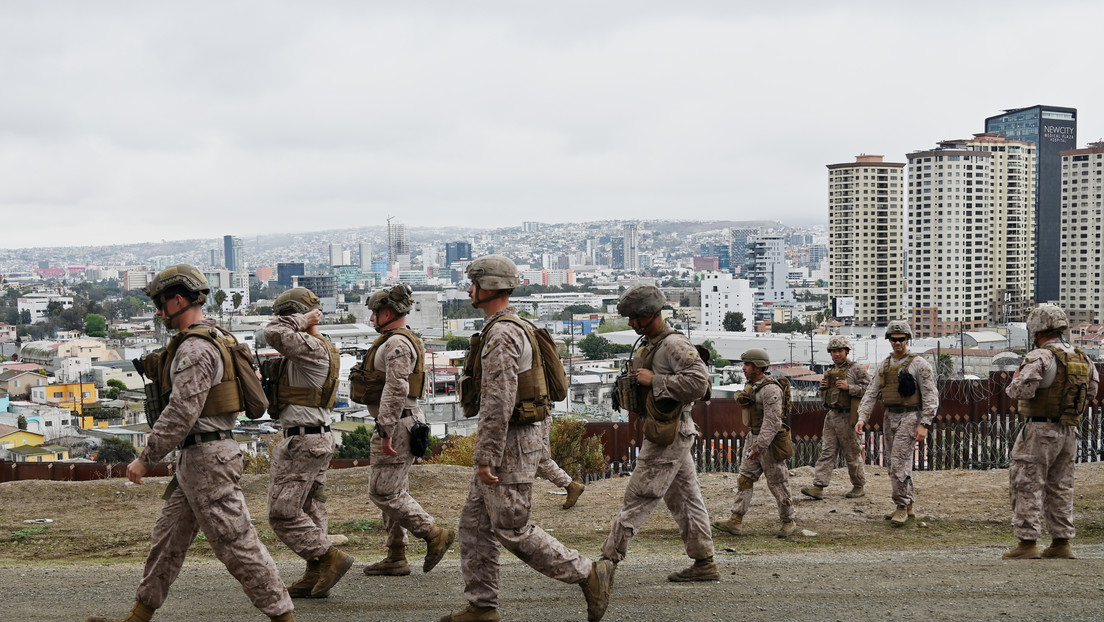 México avala la entrada de 155 militares armados de EE.UU.