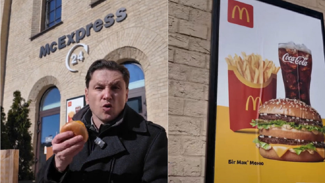 VIDEO: Ucrania atrae a los jóvenes al frente con hamburguesas