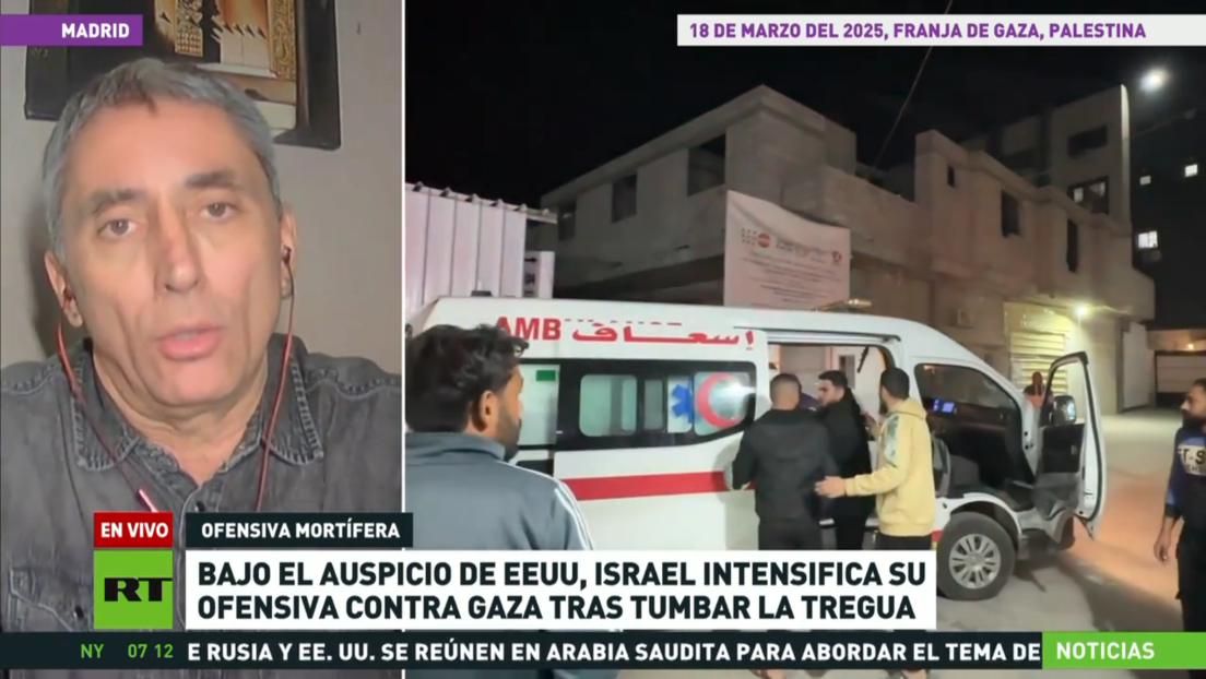 Israel intensifica su ofensiva en la Franja de Gaza tras tumbar la tregua