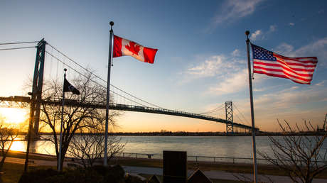 Trump cuestiona la frontera entre EE.UU. y Canadá