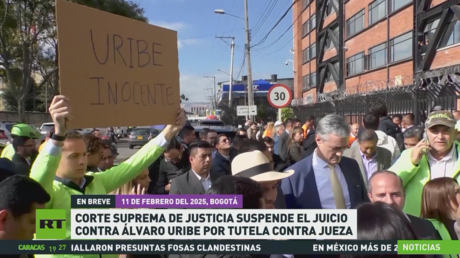 Corte Suprema de Justicia suspende juicio contra Álvaro Uribe por tutela contra jueza